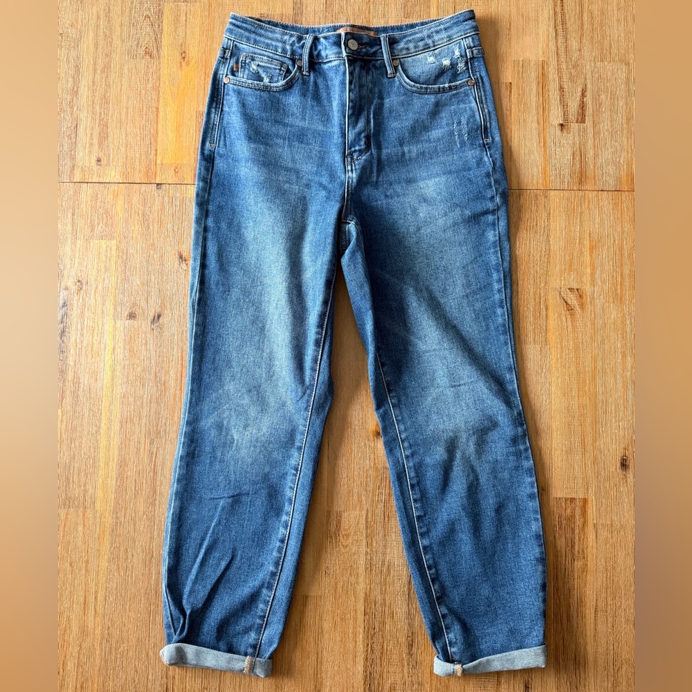 Judy Blue Tummy Control High Waisted Slim Fit Jean